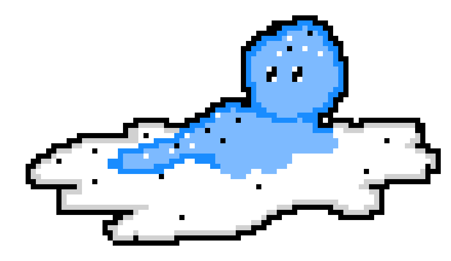 [160086] EGG BOI  BLUE sticker