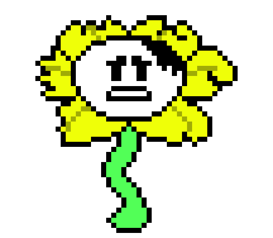 [be8ddf] Underfell Green Flowey