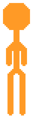 [4c77f3] orange stickman