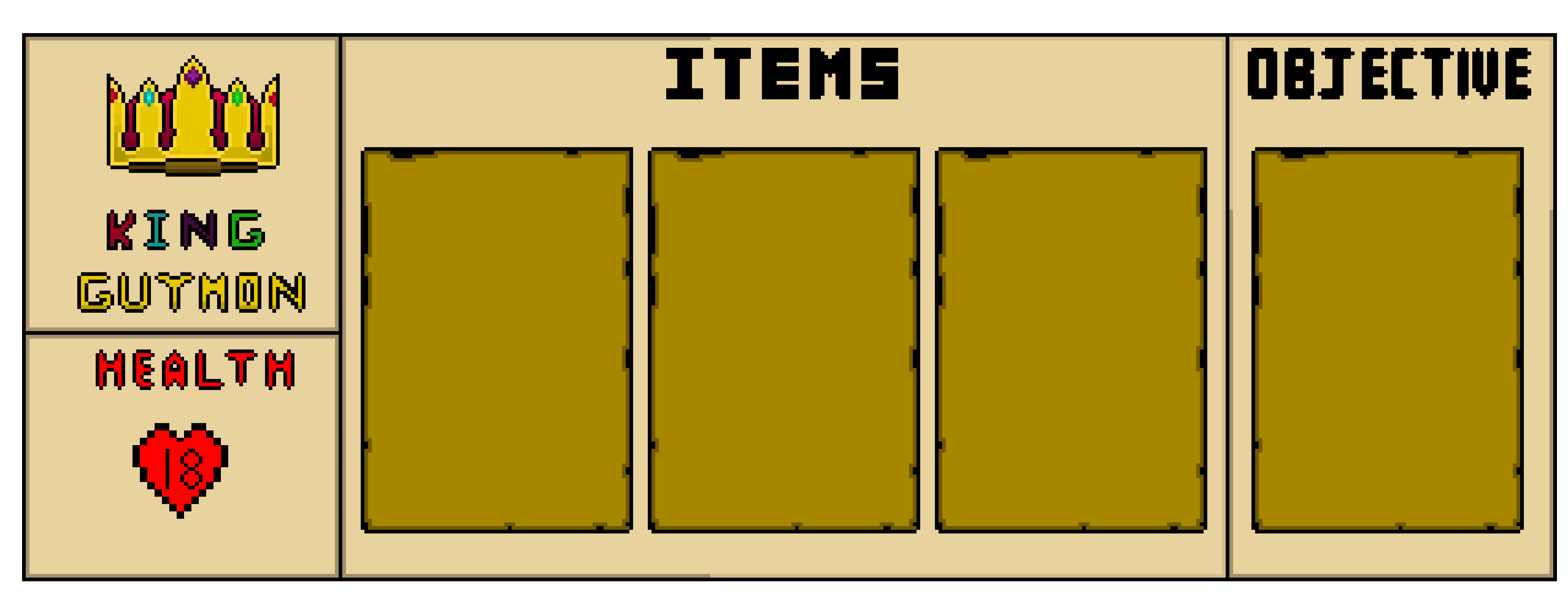 Charecter board-King Guymon