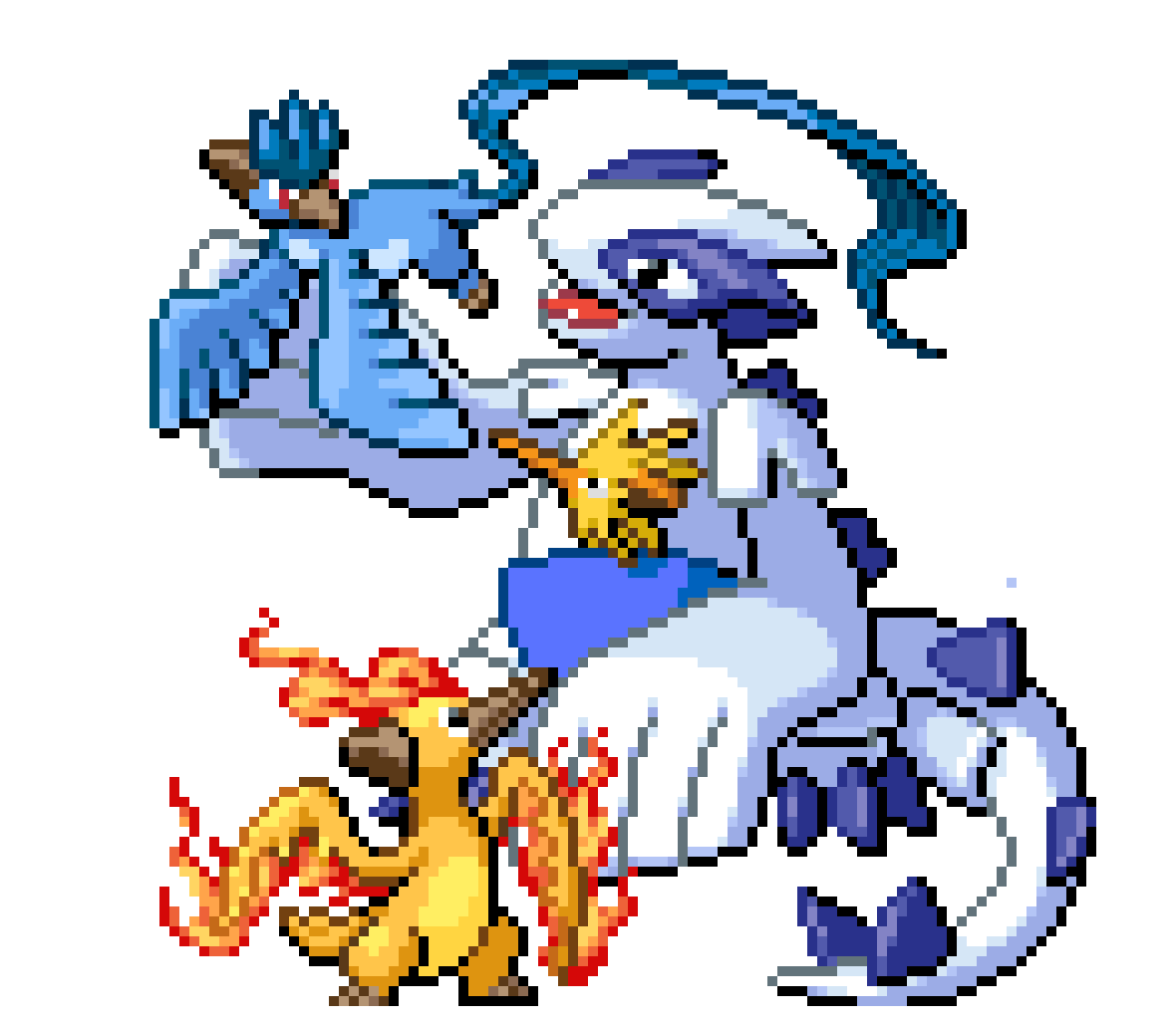 [82803d] Lugia Kangaskhan