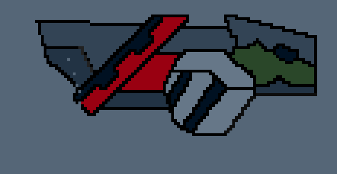 [9664c4] Geometry Dash Icon ship5