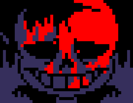 [7ce906] *(Demented teleports to random places until he teleports next to twilight, passing out.) -HorrorTale Sans