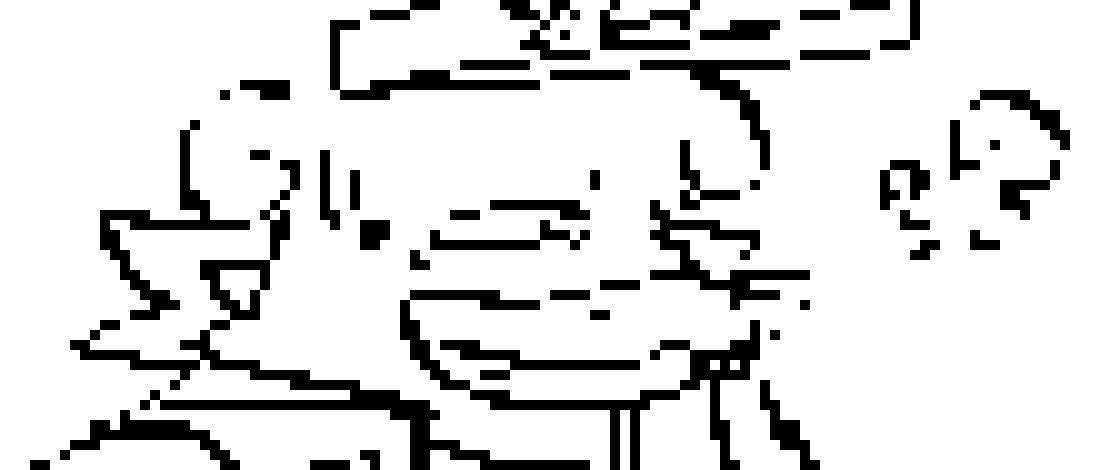 [82d9d9] i mean yeah he thinks it's awesome but he also sees it as. you know. a business opportunity. everything is the money. i hate it.