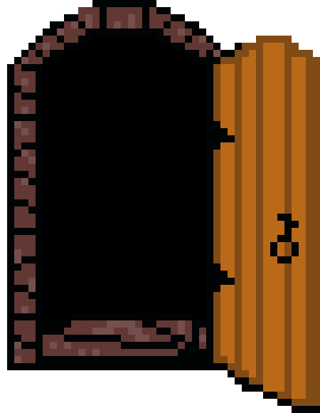dungeon door open