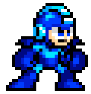 [9664c4] Mega Man with Rush Super Adapter 2 with Normal Color 2.0