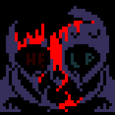 [7ce906] *(Papyrus, Undyne, Toriel, everyone... gone....) -HorrorTale Sans