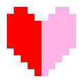 [270a60] Undertale soul sprite