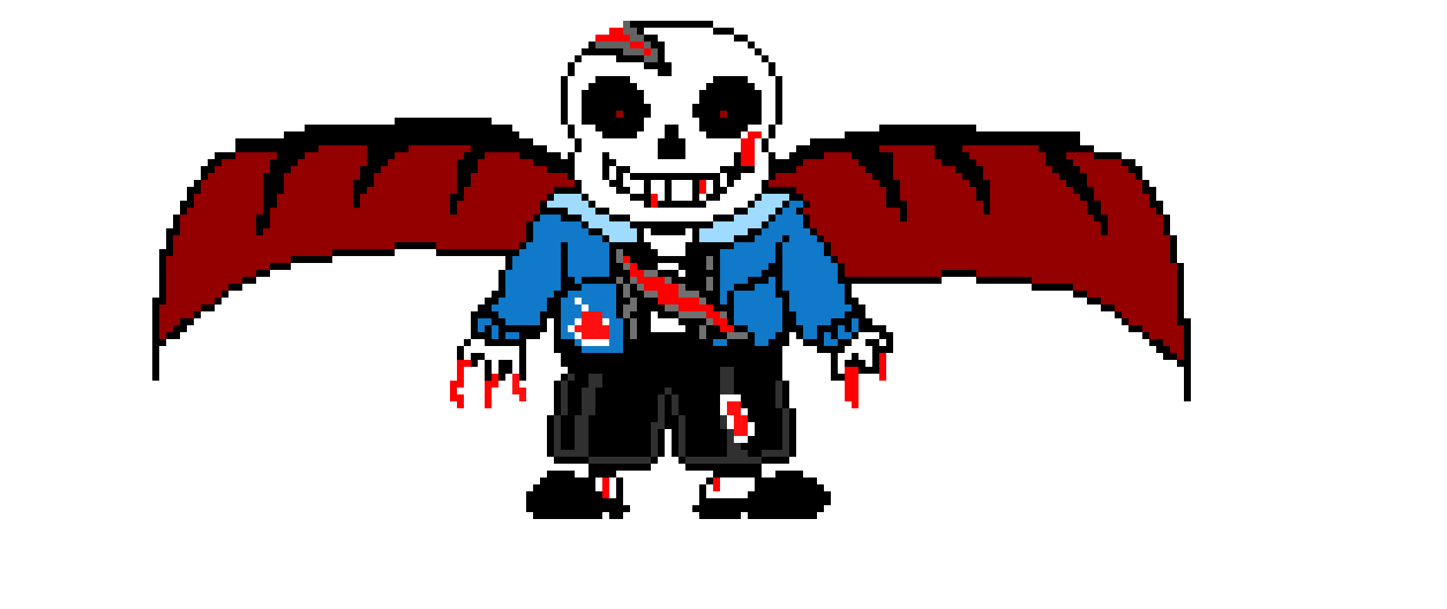[87ef36] even even Sans Sprite