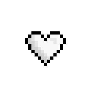 White heart