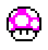 [9664c4] Pink mushroom