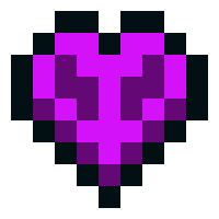 [07c7e8] Minecraft Hardercore heart