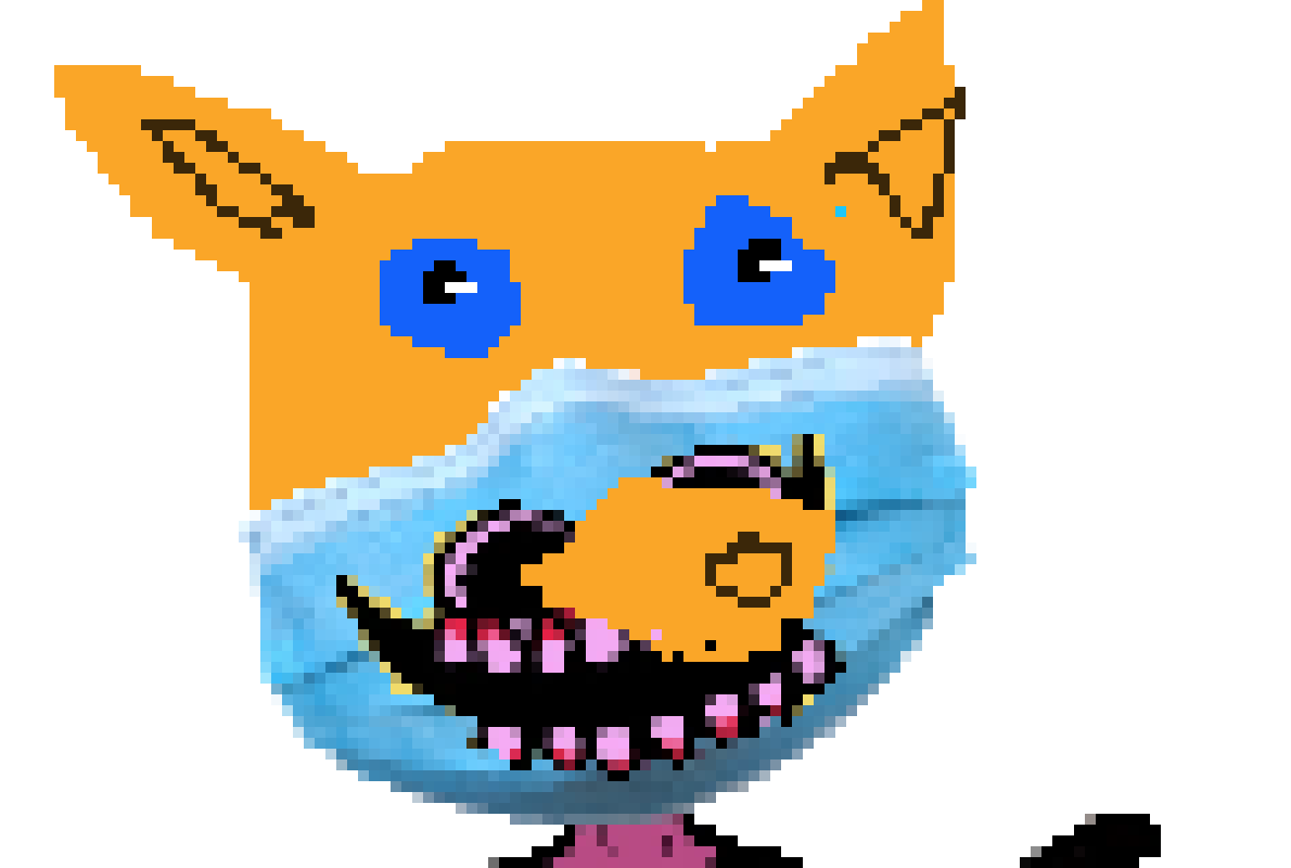 [b8a66e] howe is it youre sprites youre onle copiyng imeges onlin an putting faeces on it