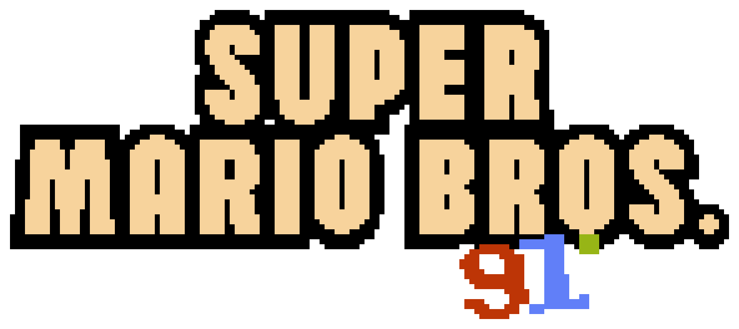 [3e21f9] Super Mario Bros 91' logo