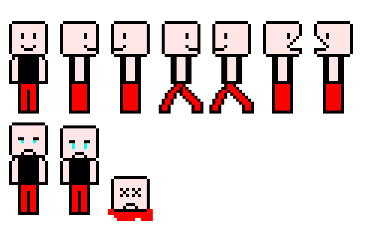 [9664c4] Simple Steve Sprite Sheet