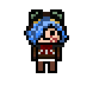 [97c7ed] danganronpa pixel sprite base