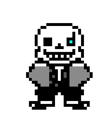 sans (overworld) sprite for shapeshiftertale
