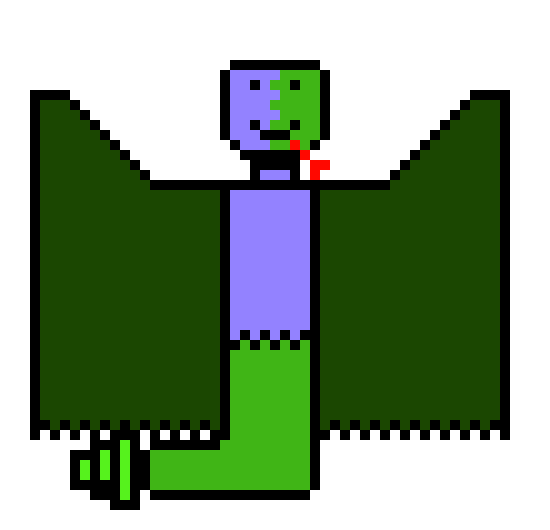 [6b0644] flying snake+raptovious=flying snaptovious