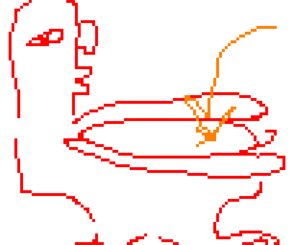 [9d0d2e] true, also how do I draw your version of the white stickman's machine at an angle in pixel art bro