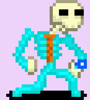 [05b0c1] *He walks over to the Grave shaped like a T again, and kneels down on top of it. He seems to be waiting on something....or someone.*