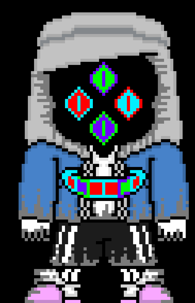 *gets killer to 0.01HP after alot of mutilating* take that as a lesson *tps away*