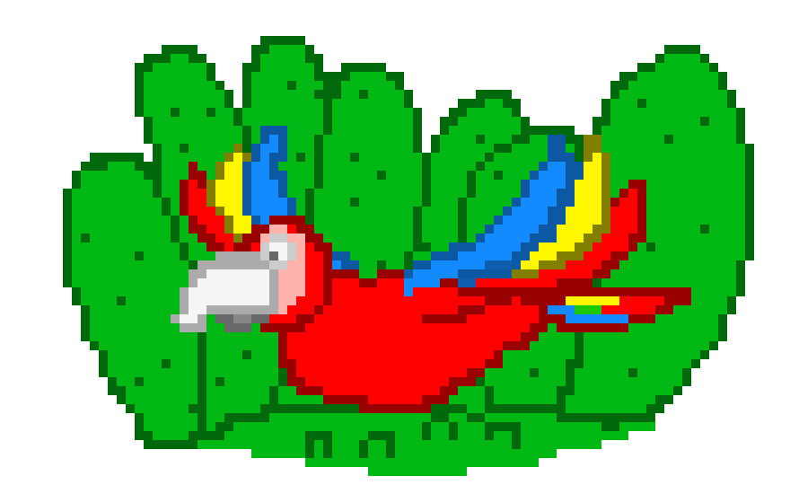 [a63ddb] pickle forest parrot
