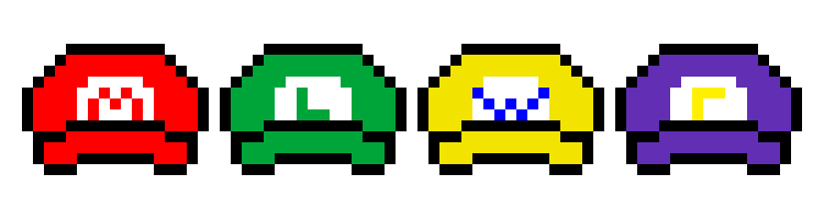[f4a10a] Mario's, Luigi's, Wario's, and Waluigi's Hat