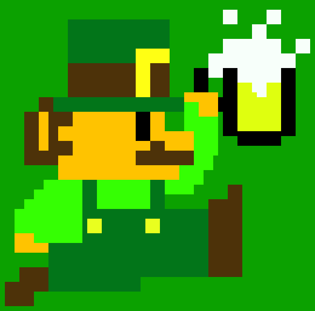 [fe535d] leprechaun luigi