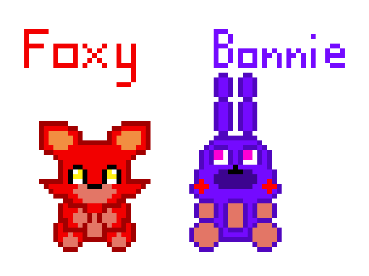 [9664c4] Foxy and Bonnie love