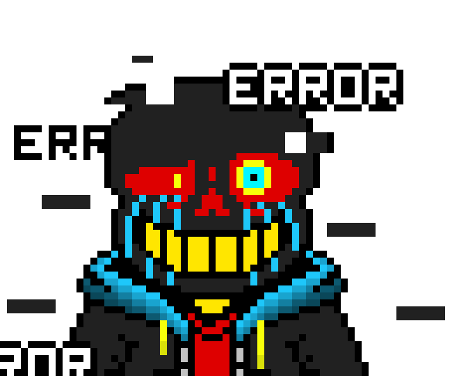 * Opens an portal to outertale then error blasts universal to there *