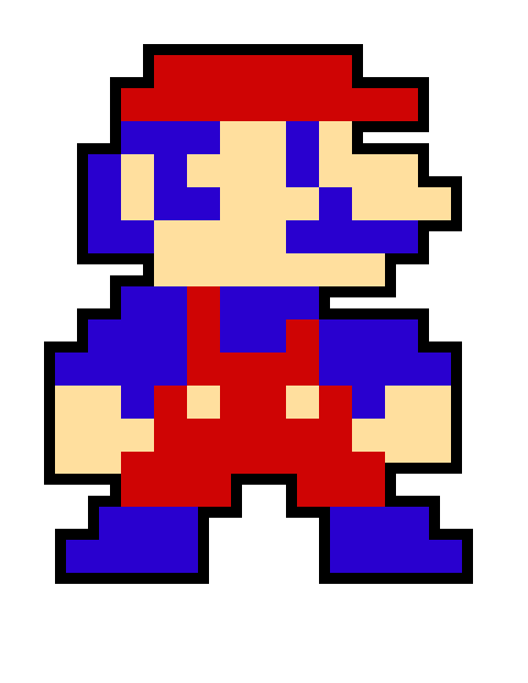 [787c8a] 8-Bit Luigi