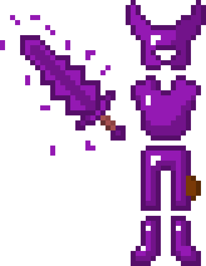 [9664c4] Minecraft The fallen warrior