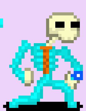 [05b0c1] *When you push on the hatch, you fall in. You slide down the slide and end up in a small room. There is a small lab, many tech things, a giant monitor, and a skeleton on the bed in the room. Beside him on an end table, there is a picture of a beautiful girl.*