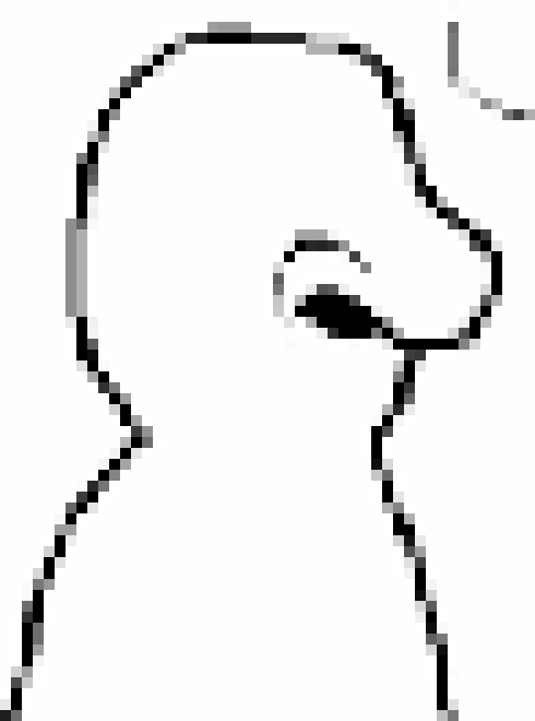 [dfeb8d] You can tell I'm wise because the bigger the nose the bigger the brain