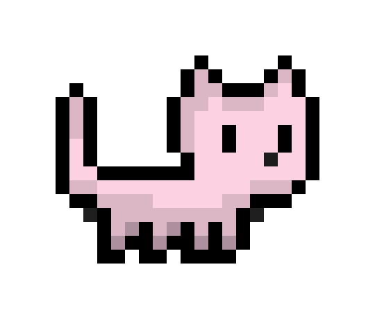 [078069] pink cat