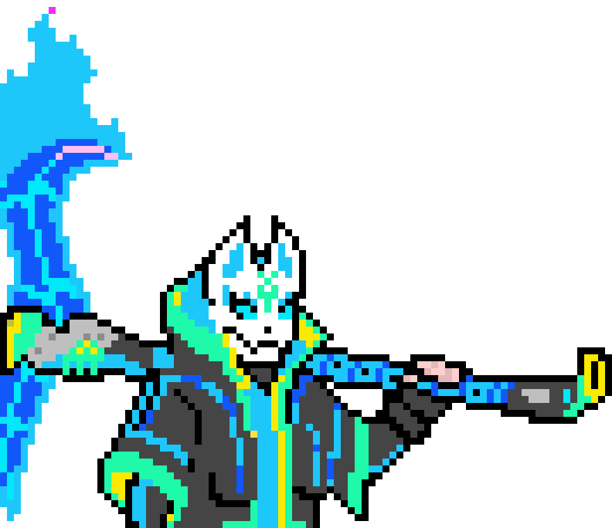 [e83921] Drift -blue fire drif