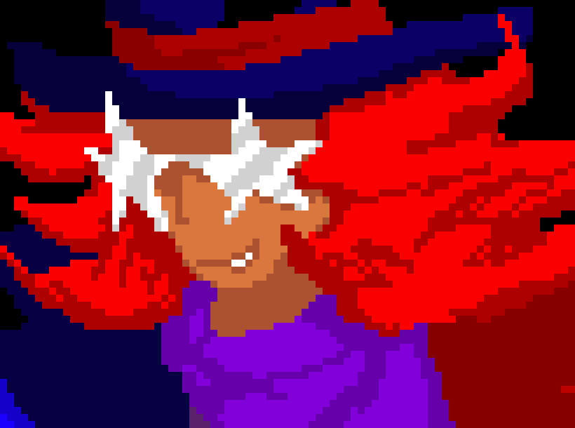 [90dac8] "Perfect! You're a great character! The hardships of such low esteem! It's endearing!" As Andre would appear next to Bloob, leaning in to get a full look at them.
