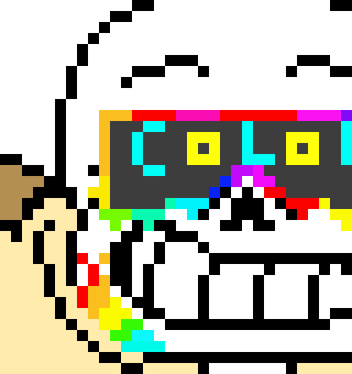 [68a9ef] Somebody vandalize my sprite. Let me see how much you can troll me - Fresh ink sans