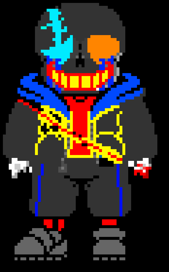 [54b5be] Errortale Last Eraser Phase 3 (black background)