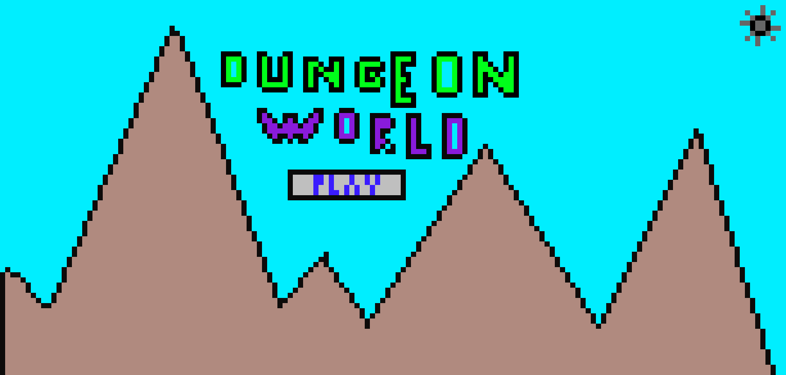 [9664c4] DUNGEON WORLD TITLE SCREEN