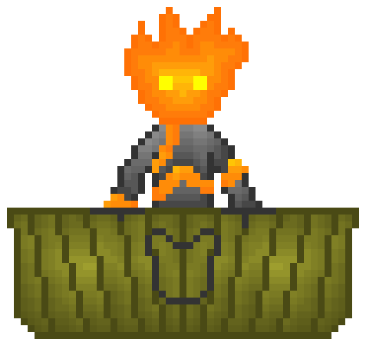 [9664c4] Fire Elemental Shopkeeper