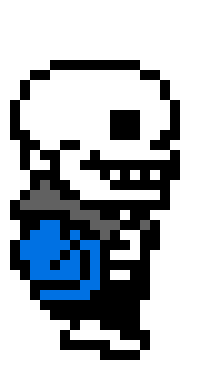 UnderTale - Sans Walking Sprite Sheet