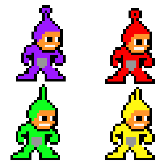 [9664c4] 8-bit Teletubbies