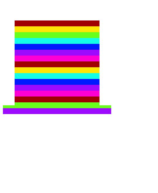 [fe38f8] RAINBOW HAT