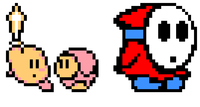 [9664c4] Kirby & Shy Guy