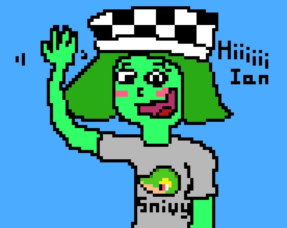 [9664c4] Bendydot Pixel Art