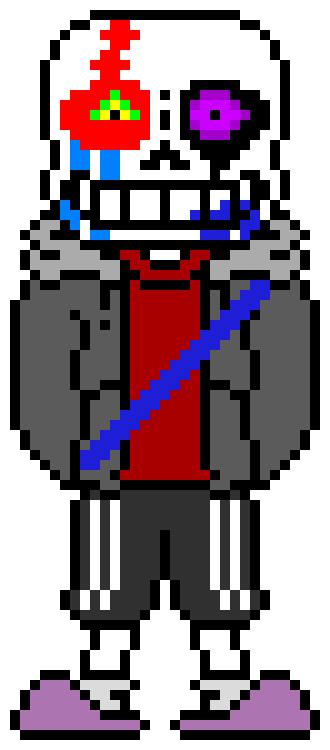[d6b045] Matrix Sans is Friends with Delete Sans, Error Sans, Sociopath and Terror