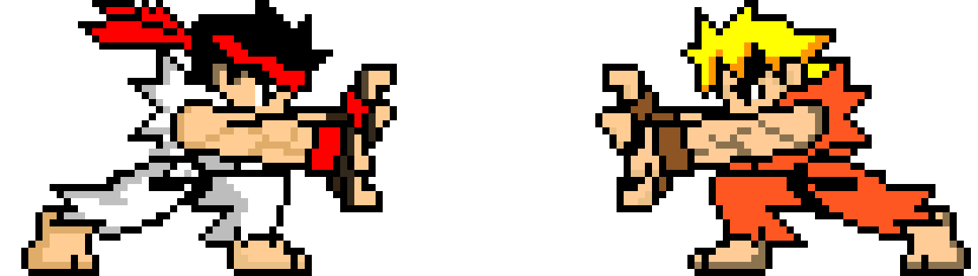 [f15a48] Ryu and Ken