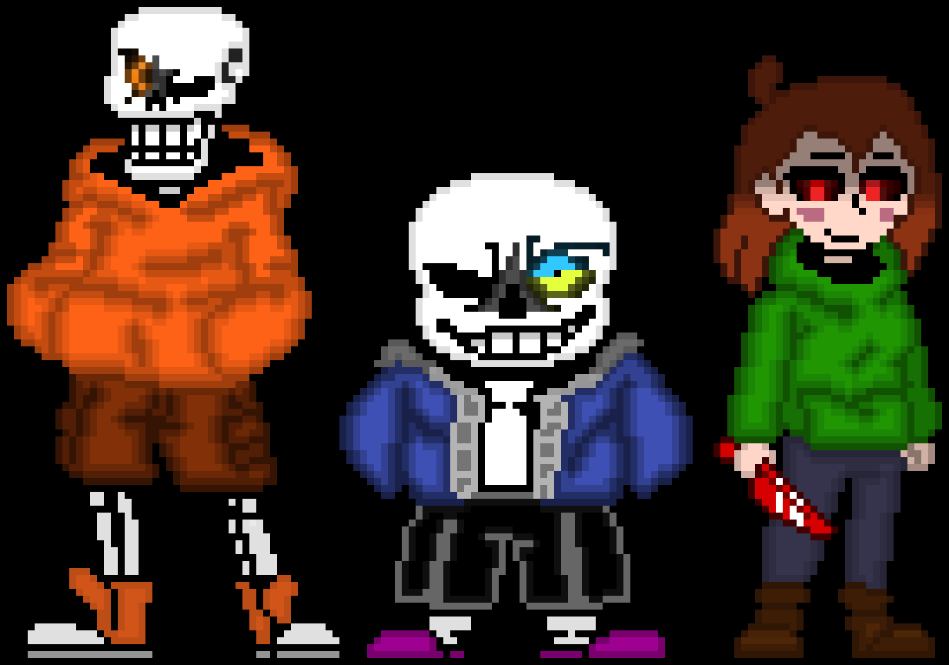 BAD TIME TRIO (COLOR) (FDY Ver) (Super Even Better Shading) (Better Eye Lighting)