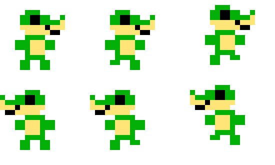 [9664c4] Snivy Sprite Sheet